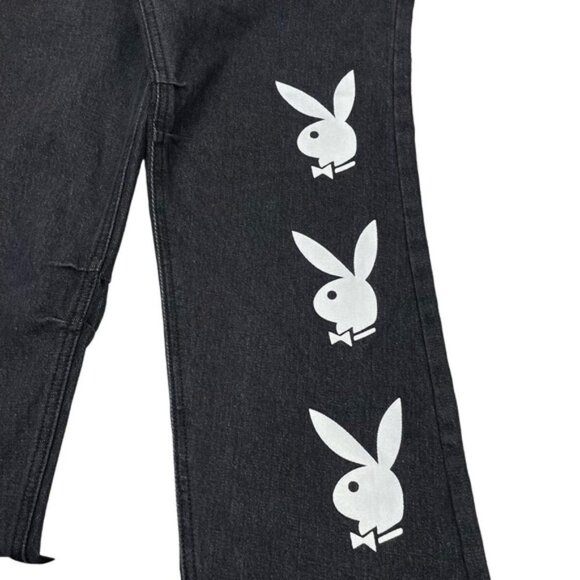 PLAYBOY Button Fly Carpenter Style Straight Leg Jean Sz Small - Picture 5 of 7